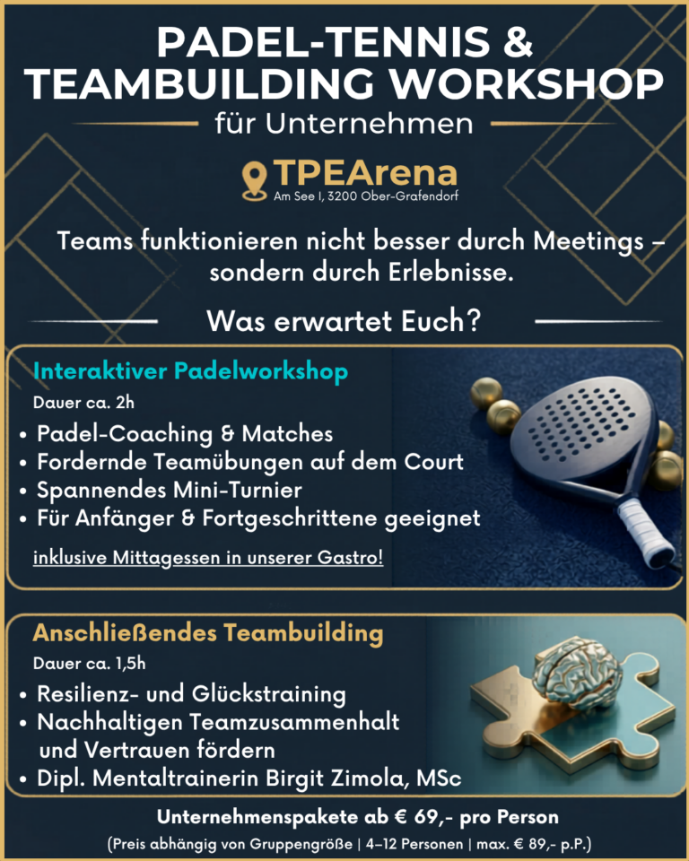 Padel Tennis & Teambuilding Workshop